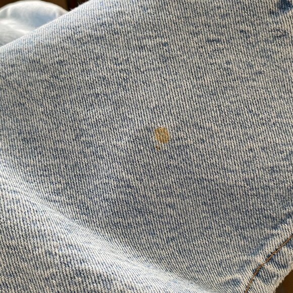 VTG 90s Lucky Brand Mens Relaxed Fit Jeans Size 34 x 29 Light Wash Lucky You Fly - Picture 14 of 15